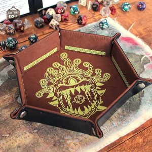 Piste de dés de Luxe - Tyrannoeil, jeu de société élégant