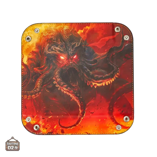 Piste de dés thématique Cthulhu pour collectionneurs