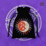 Accessoire de tarot : pochette en velours