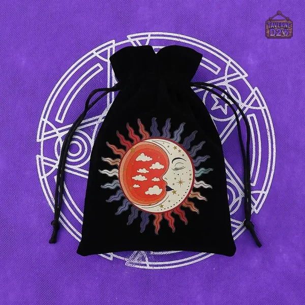 Accessoire de tarot : pochette en velours