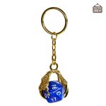 Porte-clé avec motif griffes de dragon D20