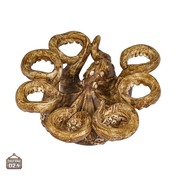 Porte-Dés original en forme d'octopus