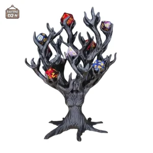 Tour à dés en forme d'arbre