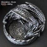 Rangement stylé pour dés avec motif de dragon