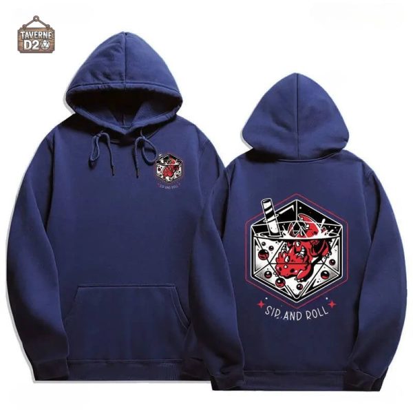pull-dnd-bois-lance-1 Pull Donjons & Dragons - Design bois et lance