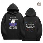 Pull JDR avec une illustration de chat Maître de Jeu