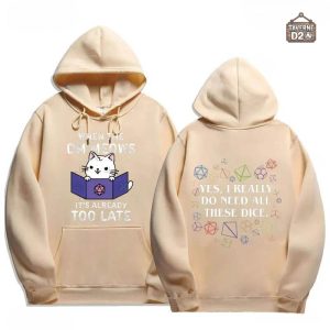 Pull humoristique pour fans de Donjons et Dragons