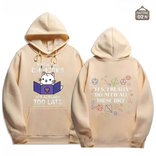 Pull humoristique pour fans de Donjons et Dragons