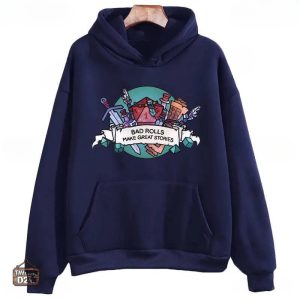 Pull DnD Échecs critiques pour les passionnés de JDR