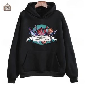 Pull de jeu de rôle inspiré des échecs critiques DnD