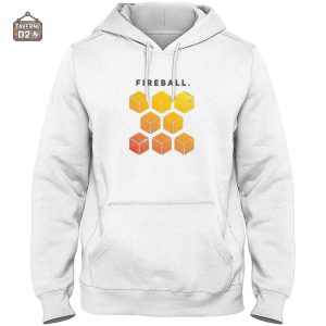 Pull JDR avec motif Sort Boule de Feu