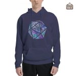 Pull D20 mosaïque pour les passionnés de jeux de rôle