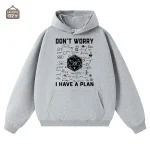 Pull JDR avec message motivant "J'ai un plan