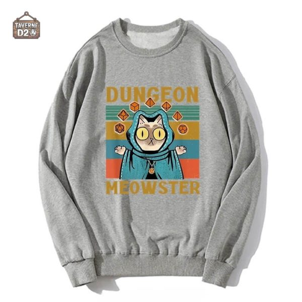 Pull JDR MJ Chat, confort et originalité pour vos aventures ludiques