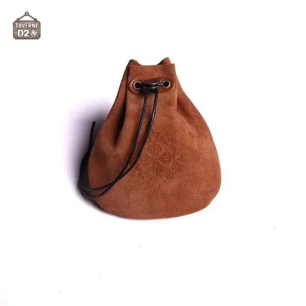 Accessoire de jeu : bourse à dés vintage