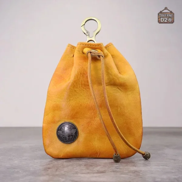 Bourse à dés en simili cuir au design unique
