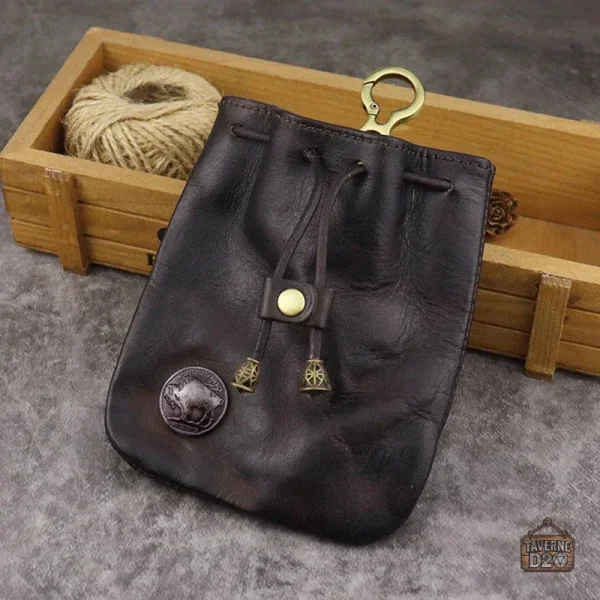 Accessoire pour dés en cuir artificiel