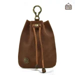 Sac à dés en simili cuir avec design rétro