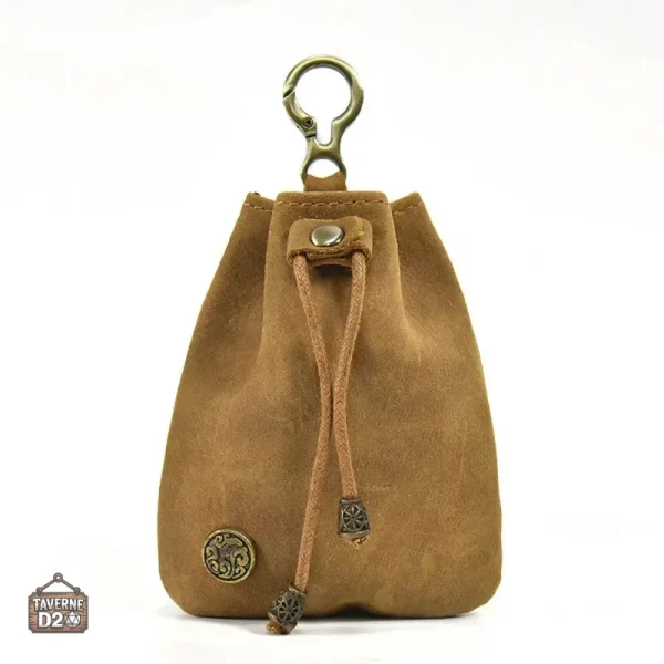 Accessoire de jeu : sac à dés vintage