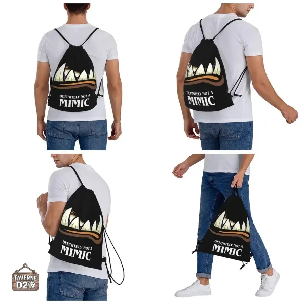 Sac à dos mimic avec design moderne et fonctionnel