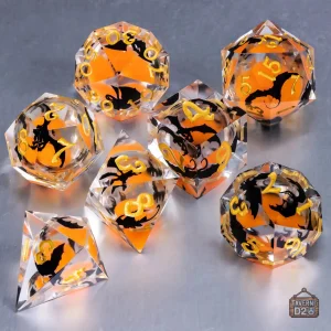Set de dés Chauves-souris pour jeux de société