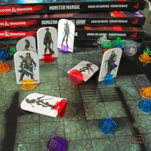 Support de pions en plastique pour jeux de société