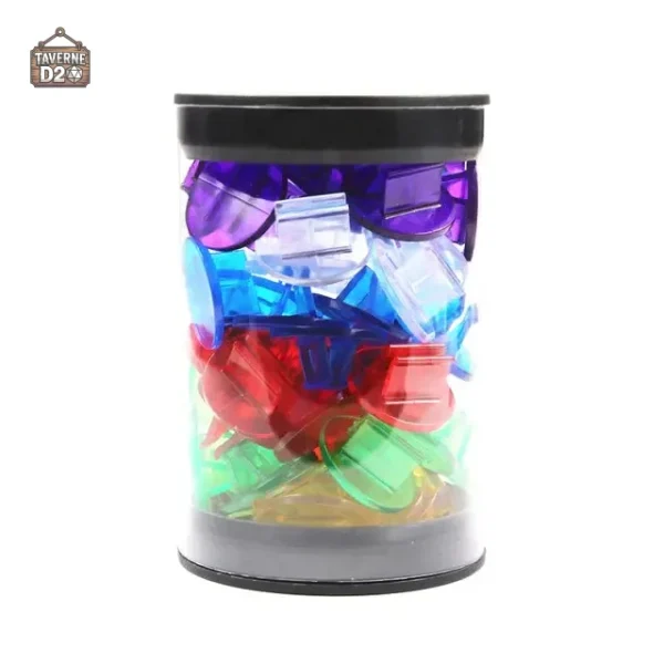 Étagère en plastique pour pions de jeu