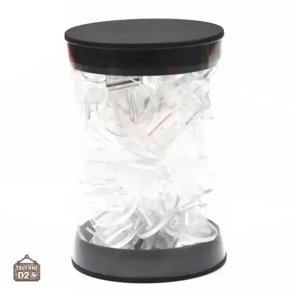 Support pratique pour pions en plastique