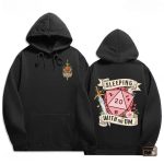 Sweat JDR avec motif inspiré de l'univers D&D