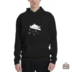 Sweat JDR avec motif de chaton mignon et dés