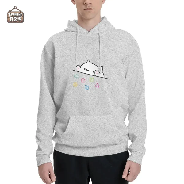 Sweat original avec chaton et accessoires de jeu de dés