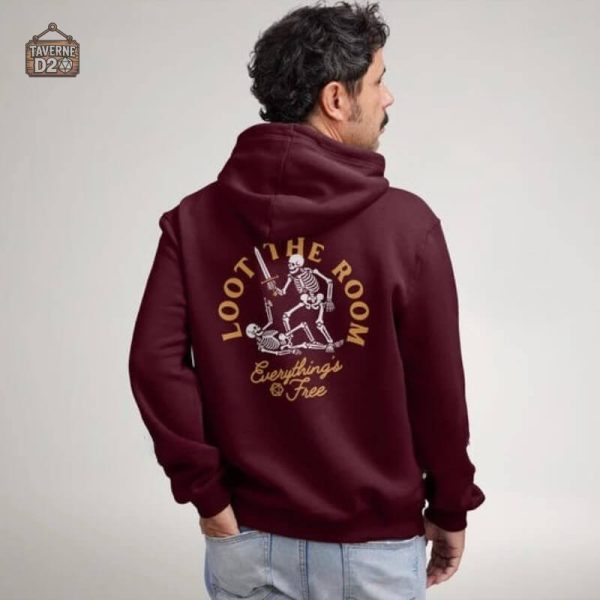 Vêtement JDR - Sweat à capuche Pilleur de Donjons