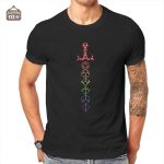 T-shirt graphique épée, idéal pour les joueurs de jeux de rôle