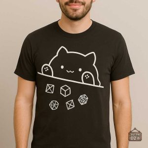 T-Shirt JDR Chat Rôliste pour les passionnés de jeux de rôle