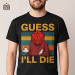 Tee Shirt JDR Échec Critique, design amusant pour les passionnés