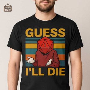 Tee Shirt JDR Échec Critique, design amusant pour les passionnés