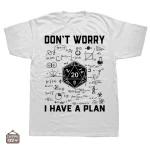 Tee-Shirt JDR, motif créatif pour les passionnés de jeux