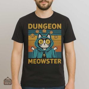 T-Shirt JDR MJ Chat - Tee Shirt pour joueurs de rôle