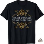 Tee-Shirt JDR - Le D20 Décide
