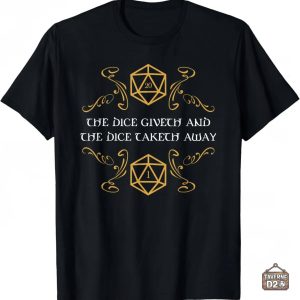 Tee-Shirt JDR - Le D20 Décide