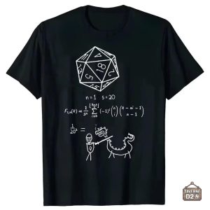 Tee-Shirt JDR - Formule du D20