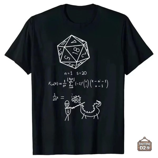 tee-shirt-jdr-formule-d20-1 Tee-Shirt JDR - Formule du D20