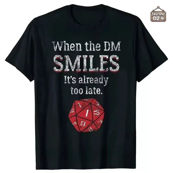 Tee-Shirt JDR Quand le MJ Sourit