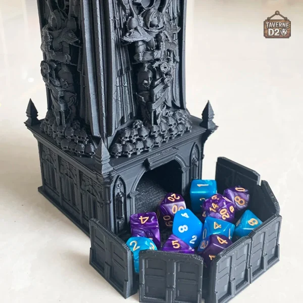 Accessoire de jeu : Tour à Dés Archanges stylisée