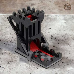 Briques de construction pour tour à dés noire
