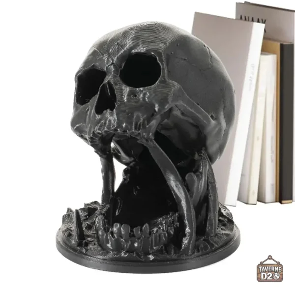 Support à dés au design macabre