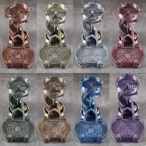 Escaliers Antiques pour lancer des dés