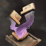 Tour à dés décorative pour collectionneurs