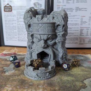 Accessoire de jeu : Tour à Dés Naine élégante