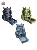 Accessoire de jeu : tour à dés Paladins pour lancer les dés